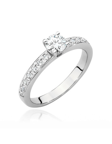 Pierscionek W198-0,42ct