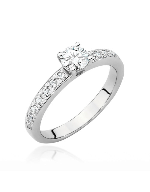 Pierscionek W198-0,42ct
