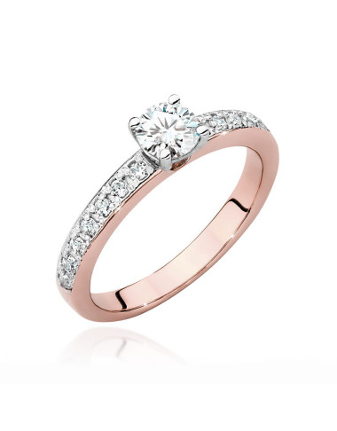 Pierscionek W198-0,42ct