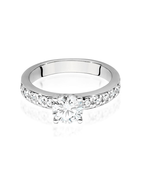 Pierscionek W198-0,42ct