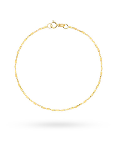 Bransoletka złota finezja na nogę (Gramatura: 0.52)