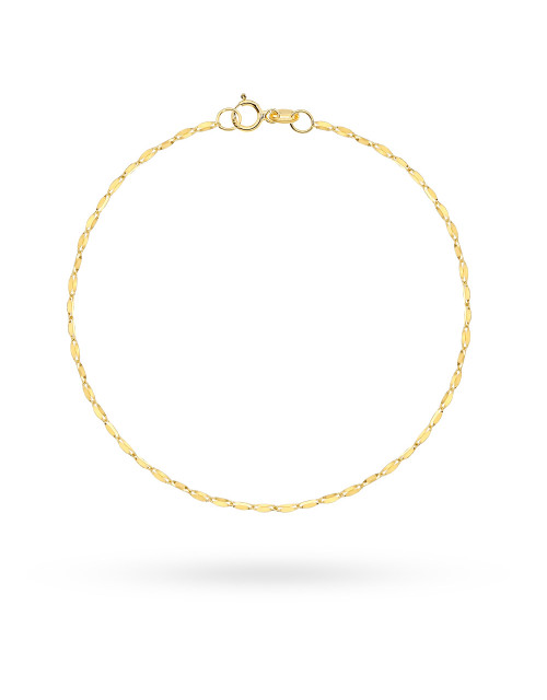 Bransoletka złota finezja na nogę (Gramatura: 0.52)