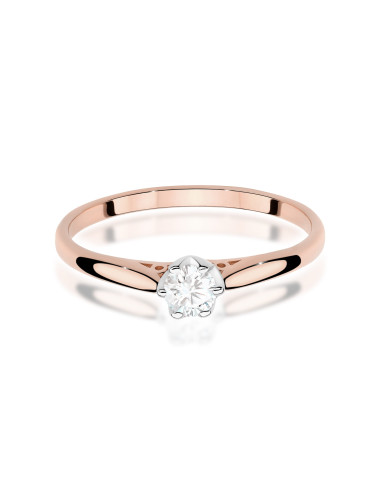 Pierscionek W0672 - 0.18CT