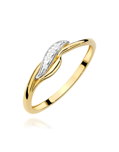 Pierscionek W0673 - 0.05CT