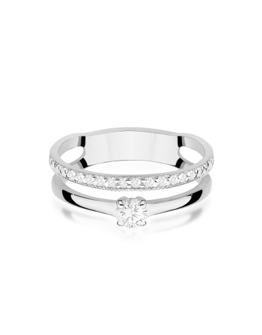 Pierscionek W0674 - 0.40CT